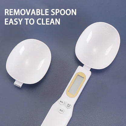 Electronic Kitchen Scale LCD Digital Measuring Food Flour Digital Spoon Scale Mini Kitchen Tool for Milk Coffee Scale