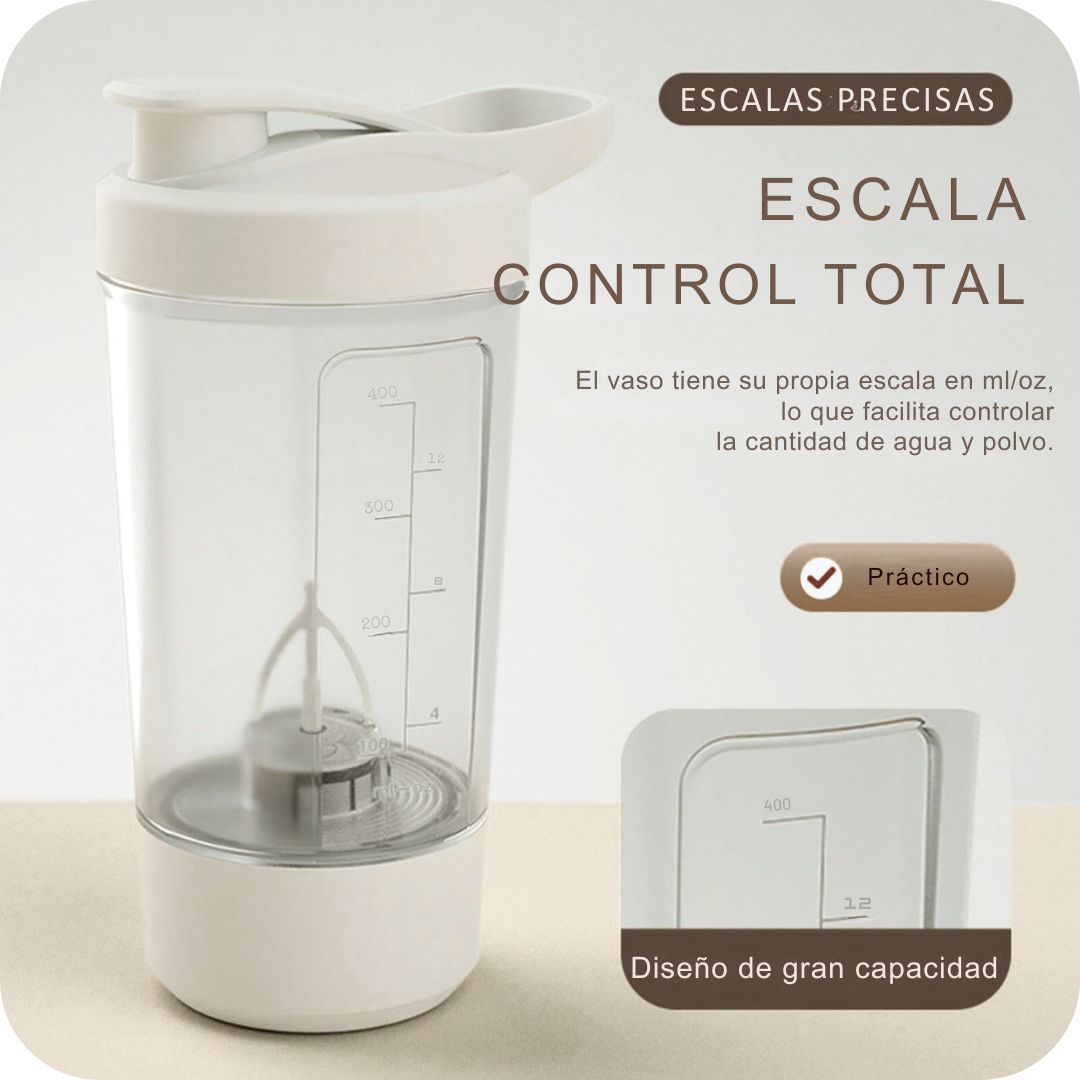 Shaker eléctrico para batidos